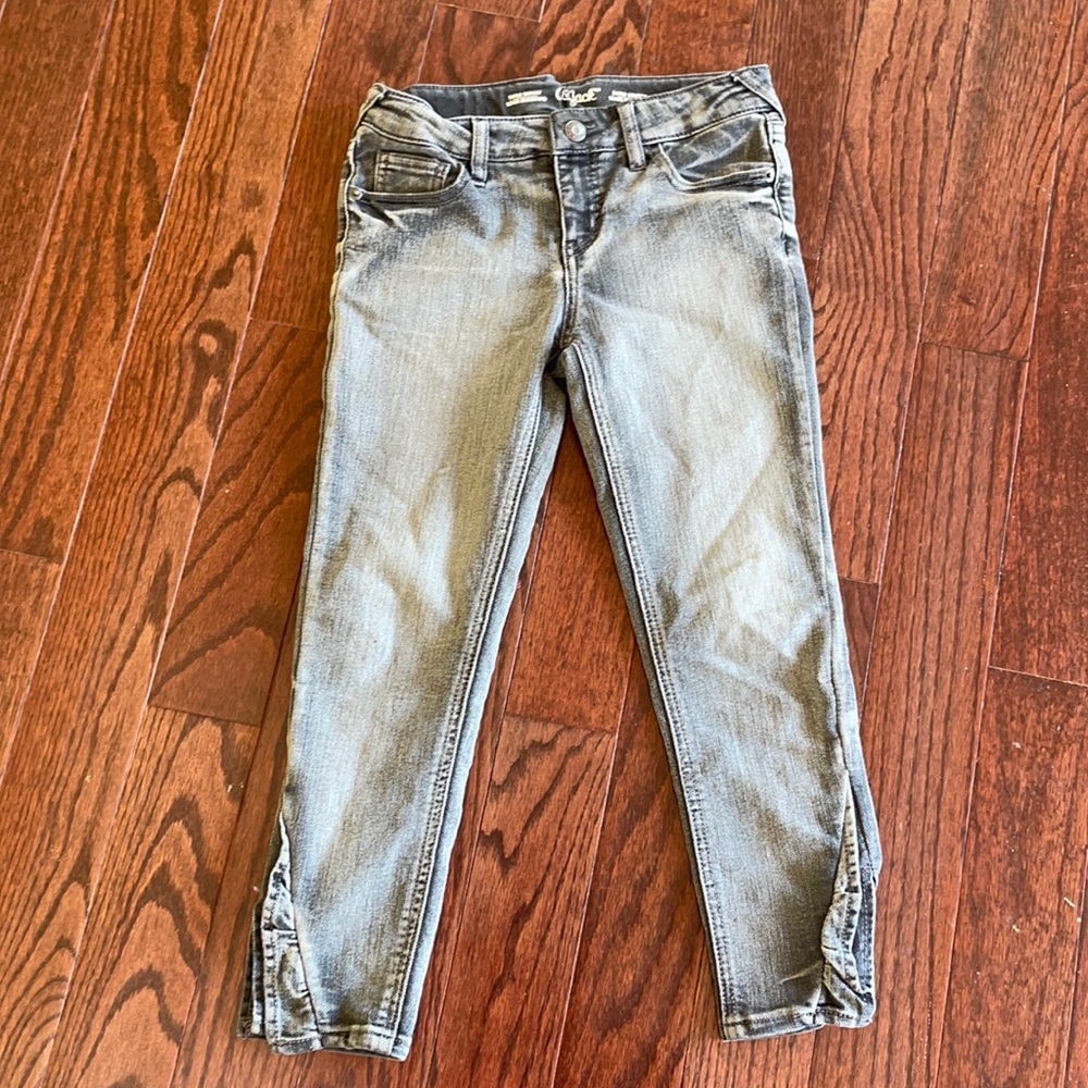 Gray kids jeans